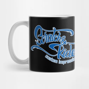 Scratch & Ride Brand (Royal Blue Logo) Mug